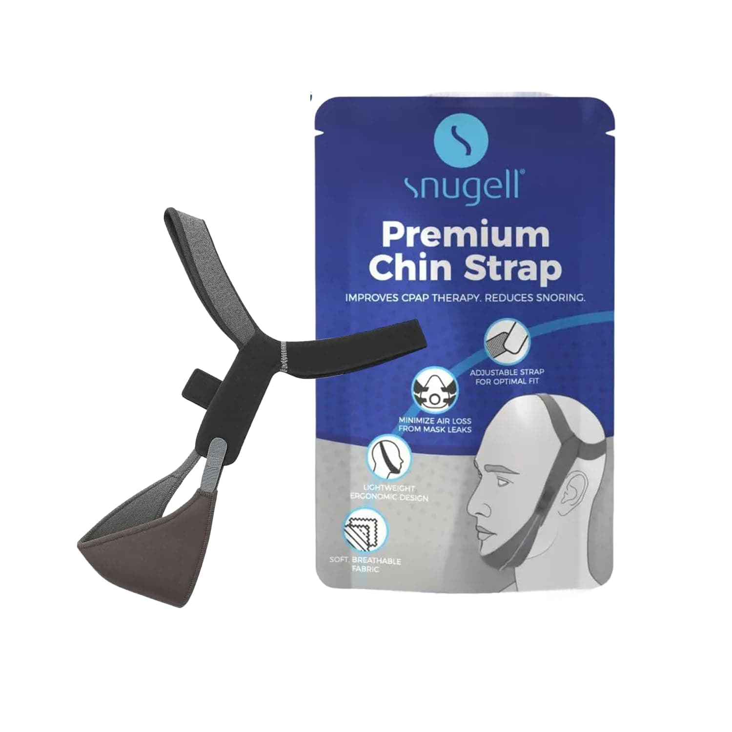 Snugell Premium Chin Strap for CPAP users